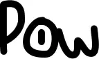 Pow font