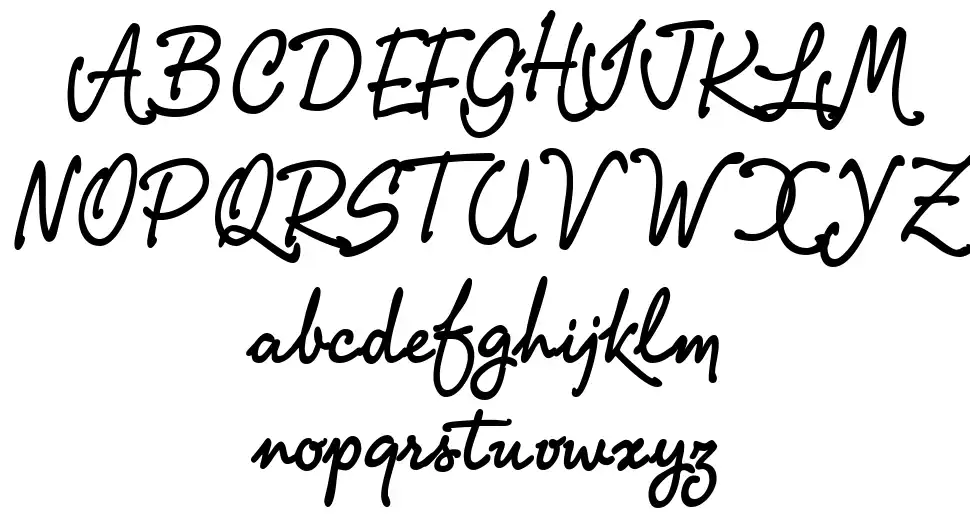 PR8 Charade font