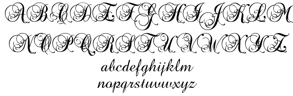 Precious font