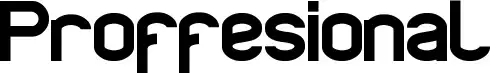 Proffesional font