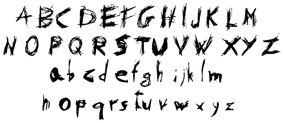 Psychotika font