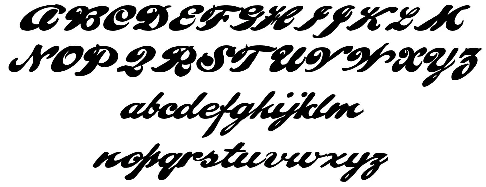 Pullman font