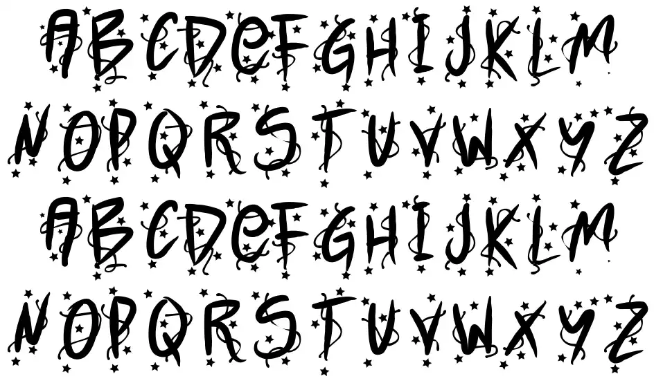 PW Xmas 2015 font