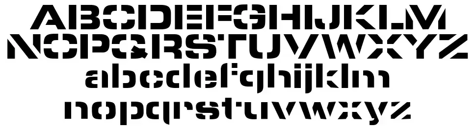 Pyrostyle schriftart