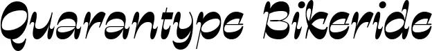 Quarantype Bikeride