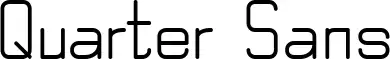 Quarter Sans