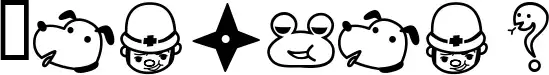Rakugaki font