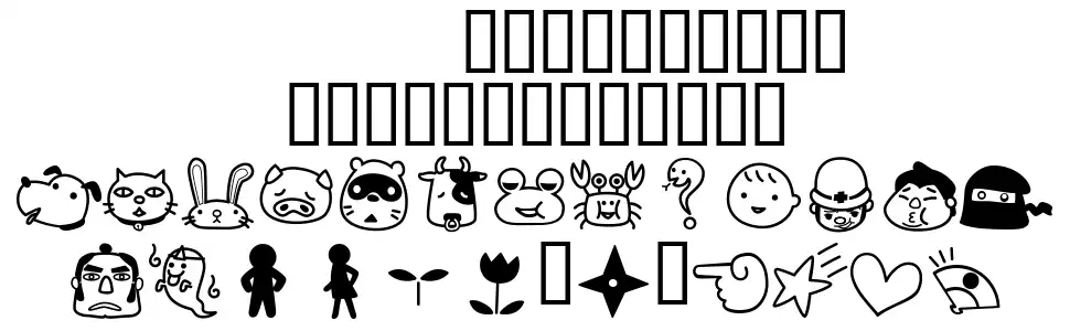 Rakugaki font