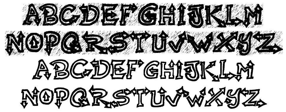 Raslani Undaground font