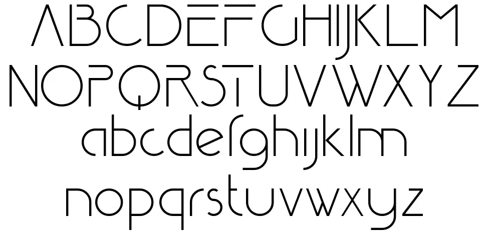 Reduza Infinity font