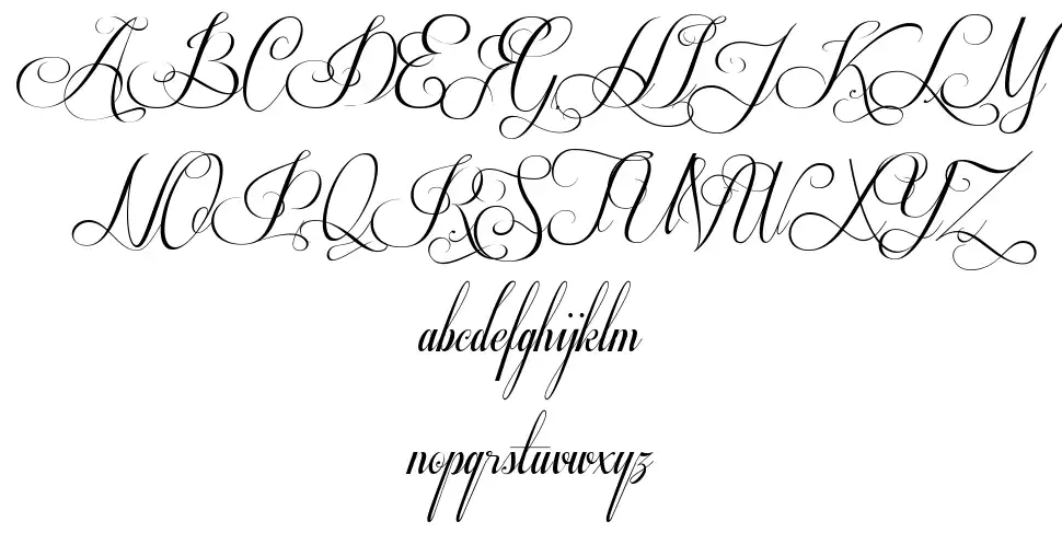 Respective font