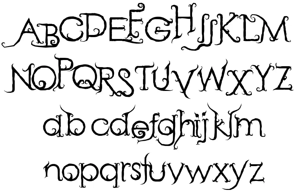 Retak Seribu font