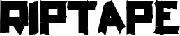 RipTape font