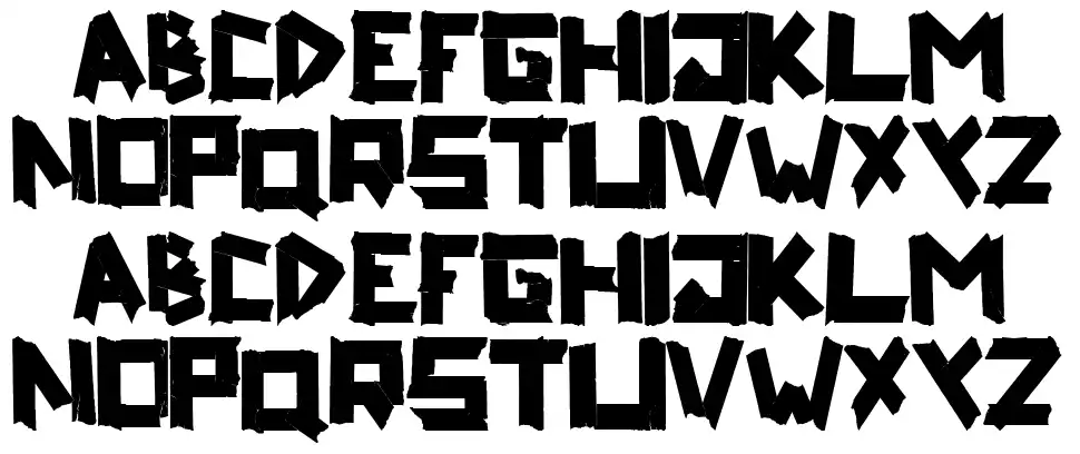 RipTape font