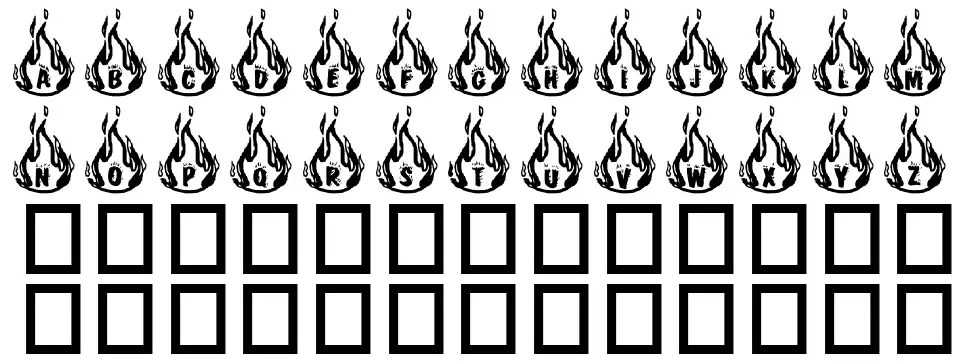 RM Fire font
