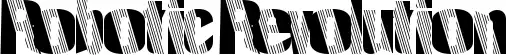 Robotic Revolution font