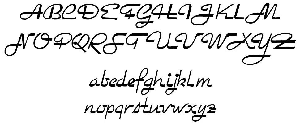 Rockabilly font