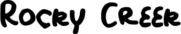 Rocky Creek font