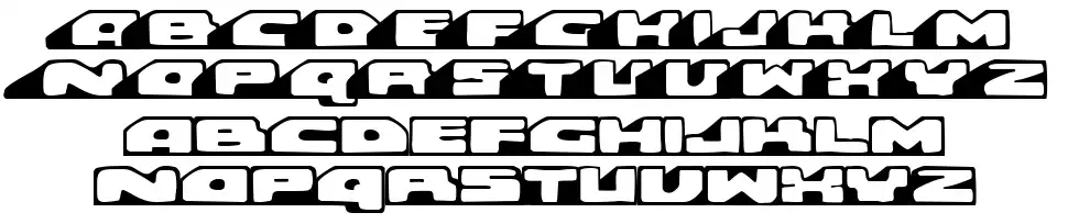 Rollover font
