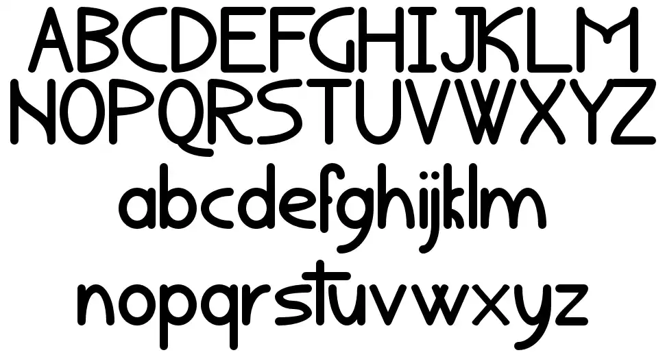 Rondouillard font