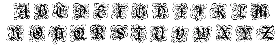 Royal Gothic font