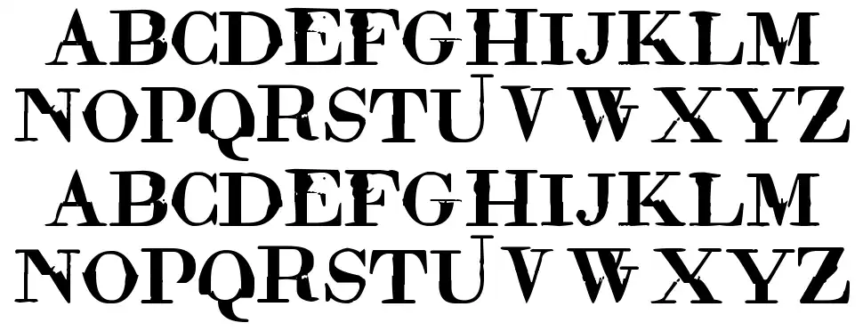 Rude Basic font
