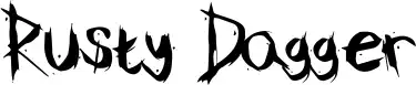 Rusty Dagger