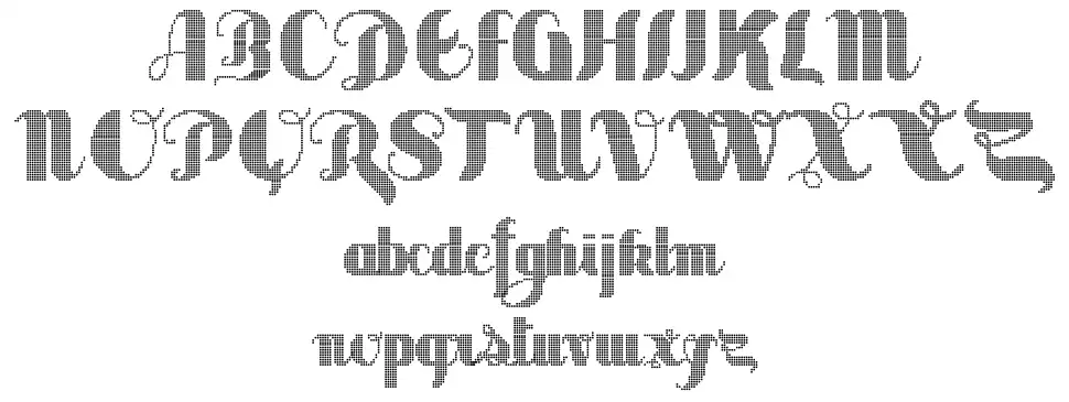 Sabor Digital font