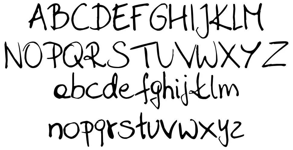 Sahara Handwriting font