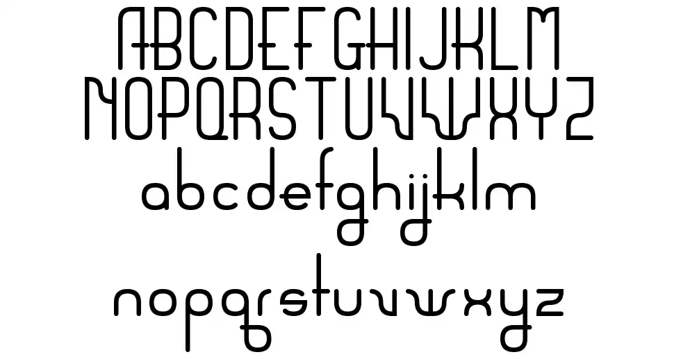 Sanserifing font