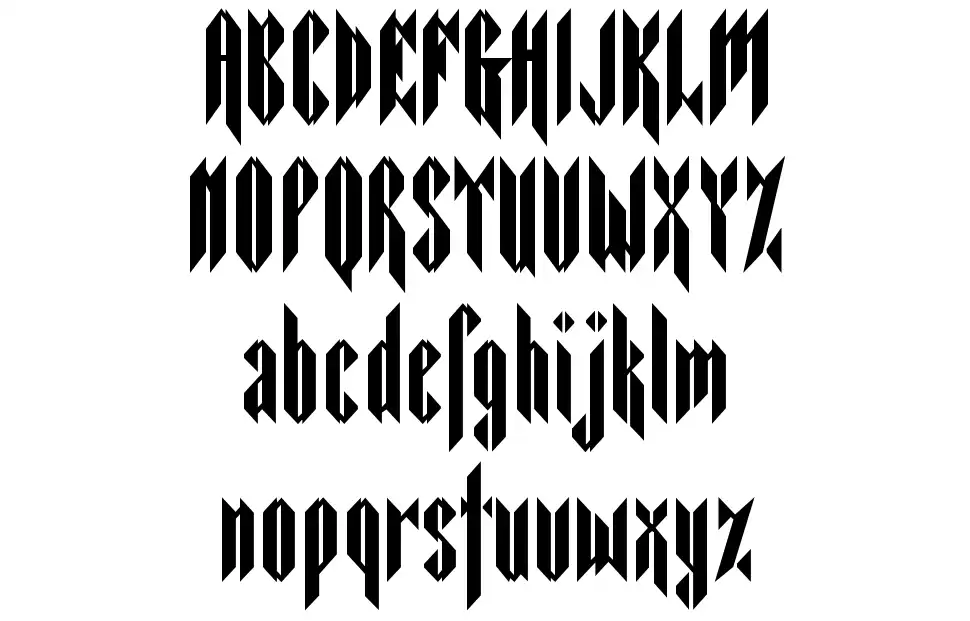 Sarcophagus 2 font