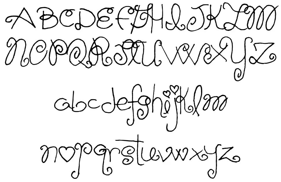 Schnookums font