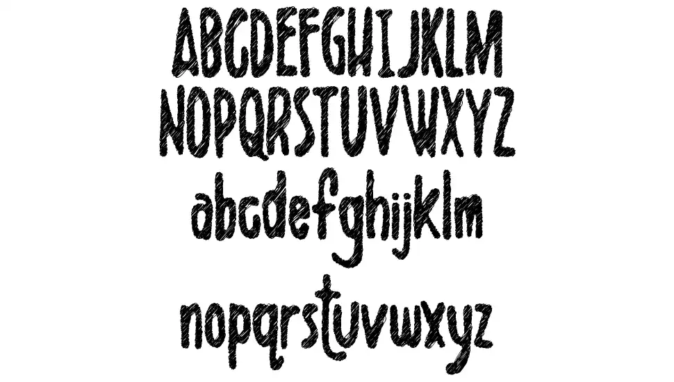 Scribblet font