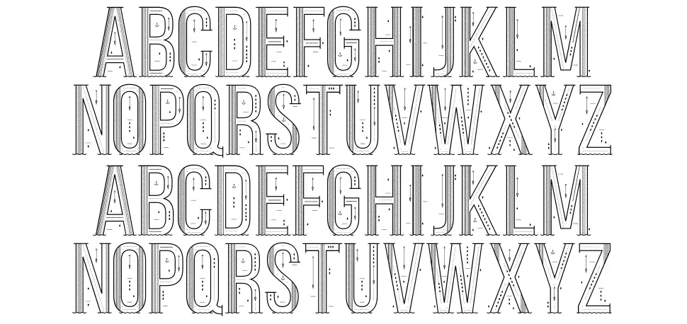 Sea Font font by Yai Salinas - FontRiver