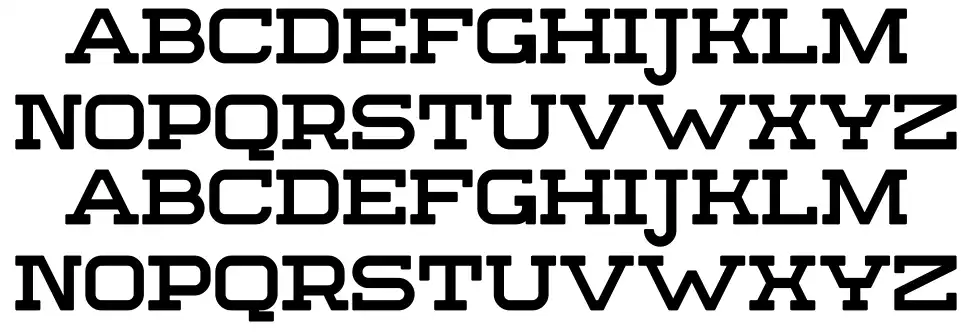 Sebastien Slab Round font