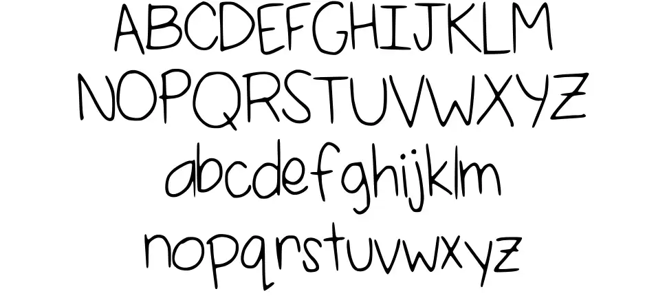 Selenas Handwriting font