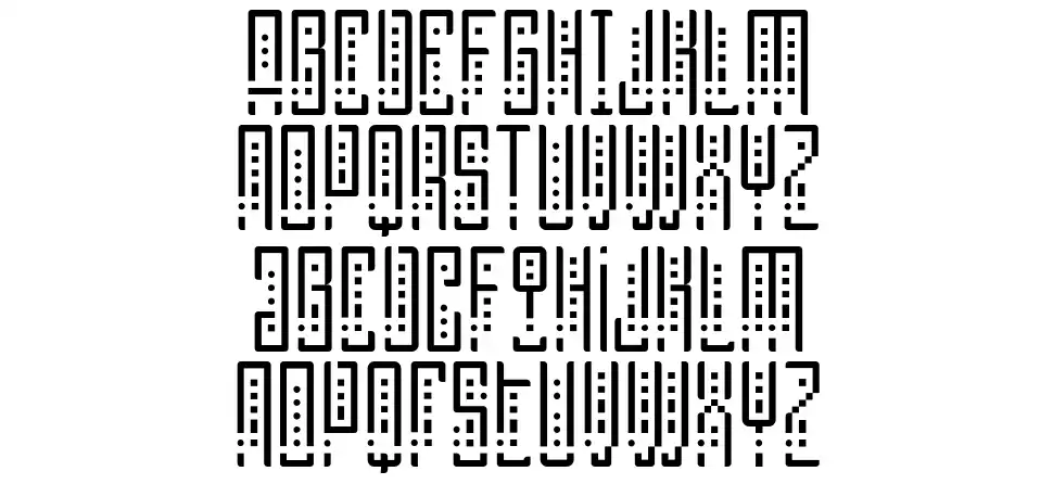 Selknam Unicase font