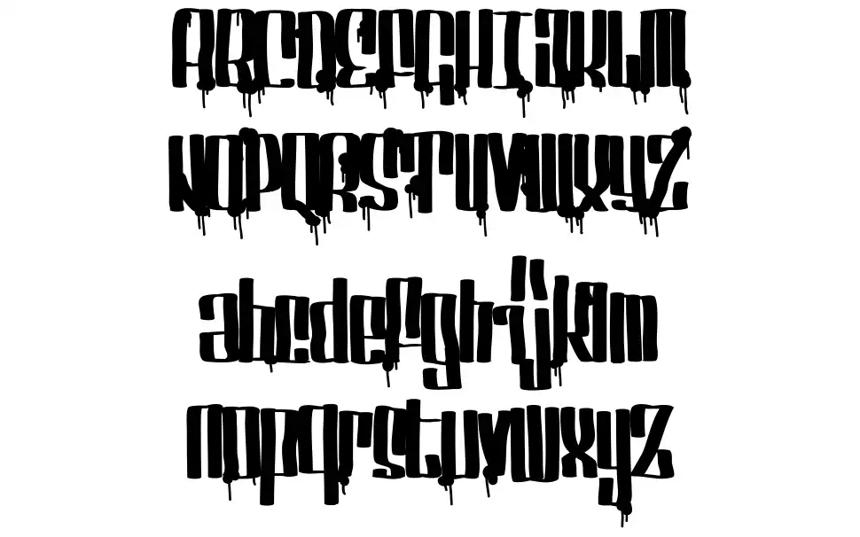 Servin' For Salute font
