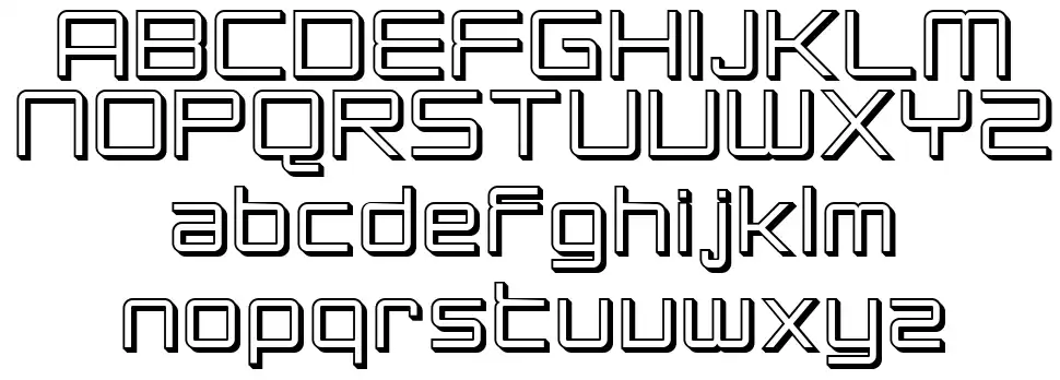 SF Chromium 24 font