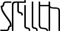 Sfilth font