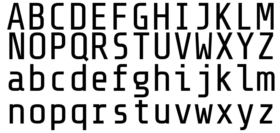 Share TechMono font