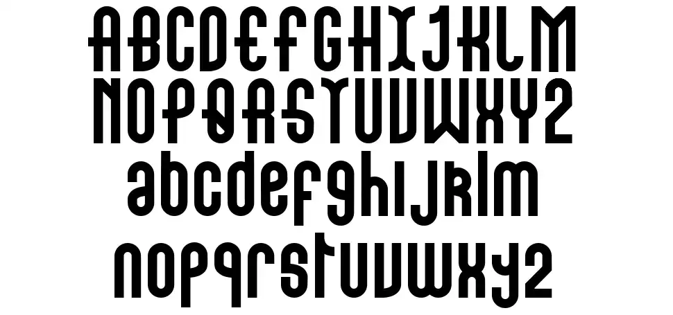 Showcase font