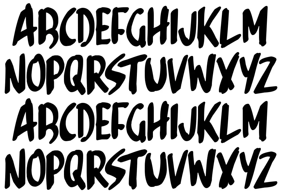 Sketchalot font