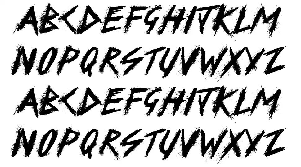 Skid font by Jonathan S. Harris FontRiver