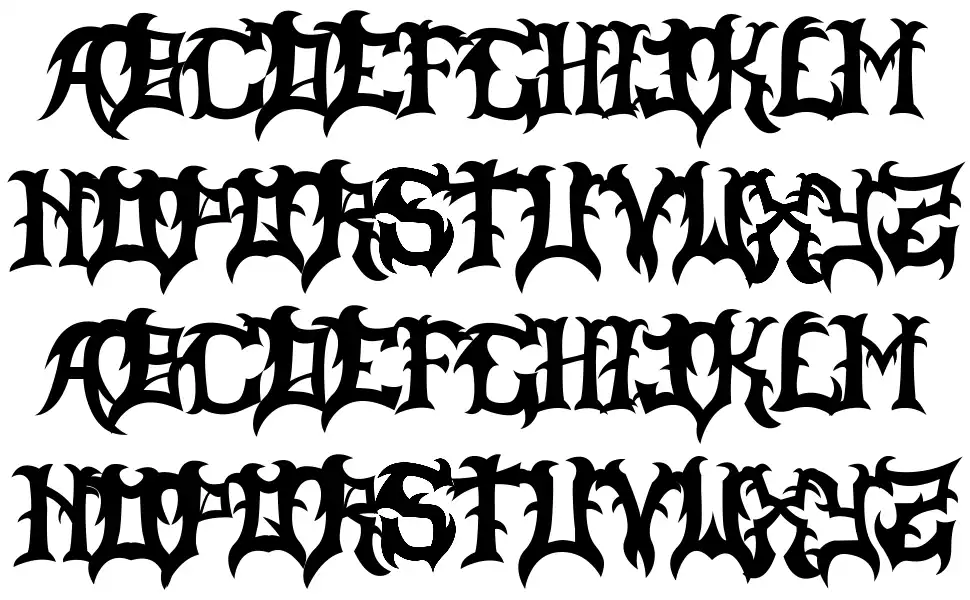Slayer Dragon font