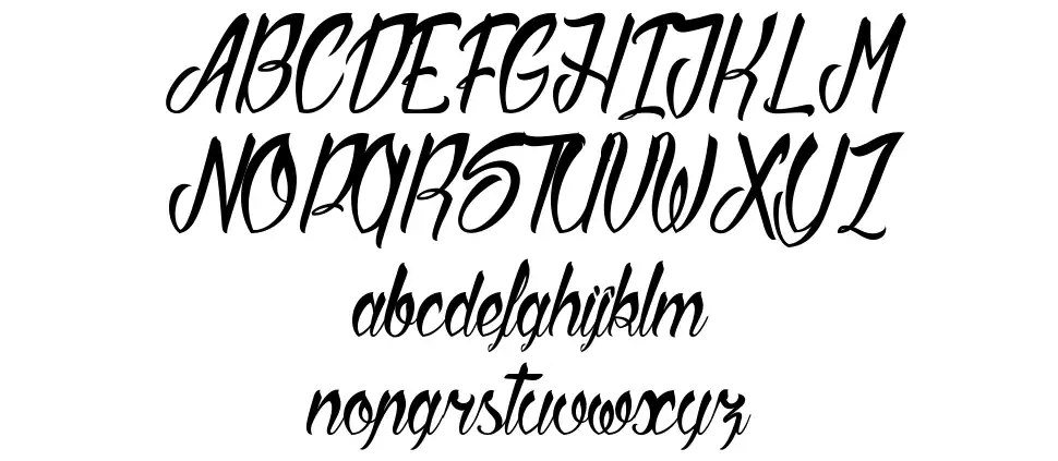 Sliced by Hand font