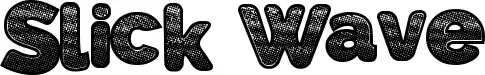 Slick Wave font