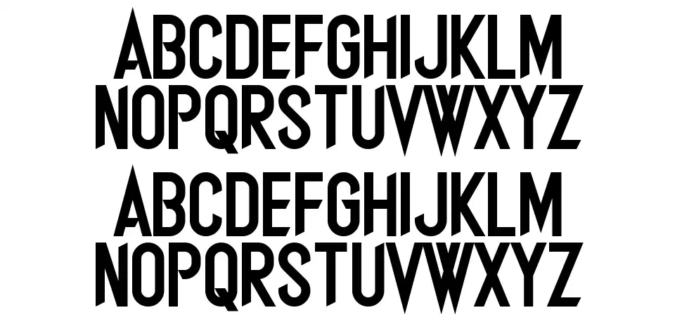Slumber's Weight font