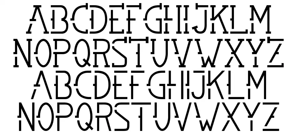 SMBRN schriftart