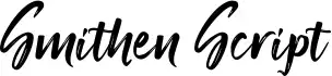 Smithen Script